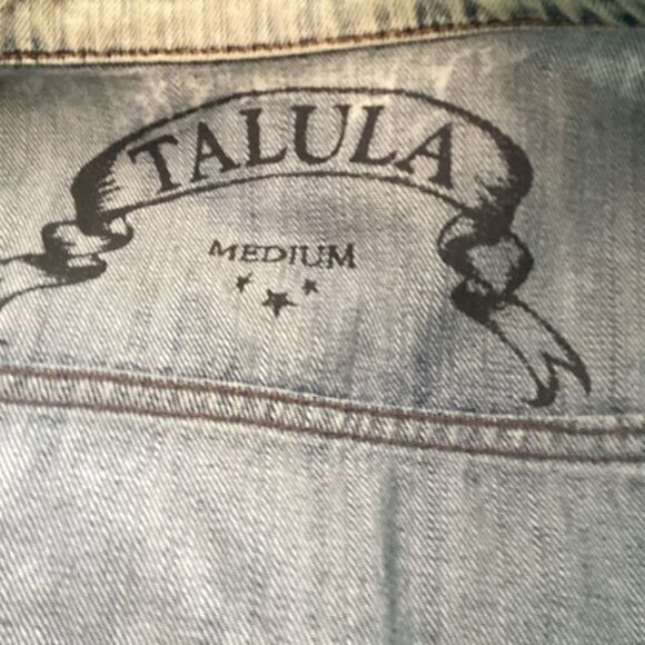 Talula denim vest medium. 0593 - Picture 6 of 7